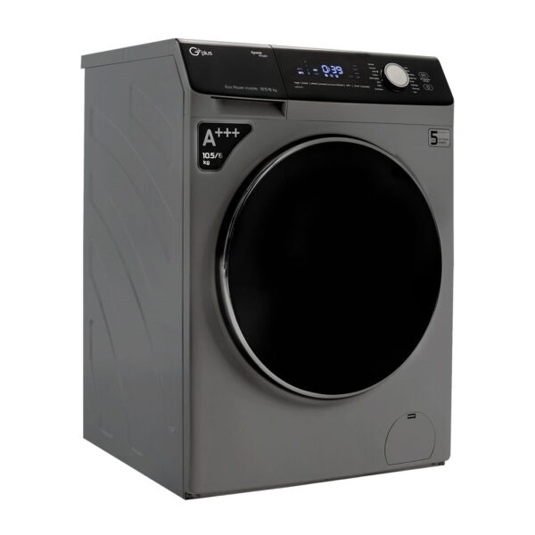 ماشین لباسشویی جی پلاس GWM-KD1048T تیتانیوم 10.5 کیلویی - Image 5