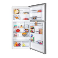 یخچال فریزر ایکس ویژن TT580 ASD استیل - Image 5