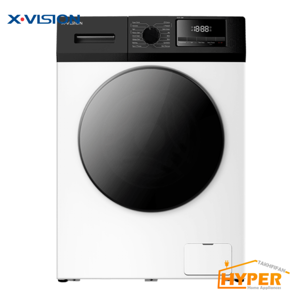 ماشین لباسشویی ایکس ویژن TG72 BW سفید 7 کیلویی - Image 1