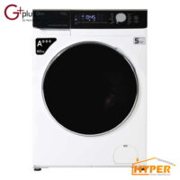 ماشین لباسشویی جی پلاس GWM-K1048W سفید 10.5 کیلویی