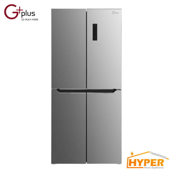 یخچال فریزر ساید بای ساید جی پلاس GSS-K916S نقره ای - Image 1