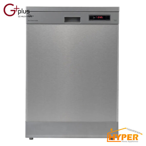 ماشین ظرفشویی جی پلاس GDW-J552X استیل 15 نفره