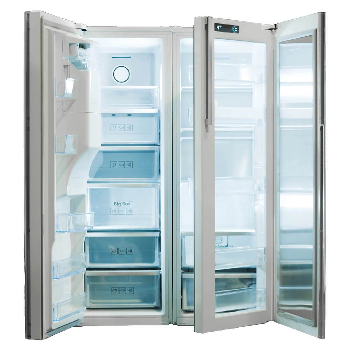 تصویر یخچال و فریزر دوقلو دیپوینت مدل EXPLORE W ا Depoint Refrigerator Freezer EXPLORE Depoint Refrigerator Freezer EXPLORE