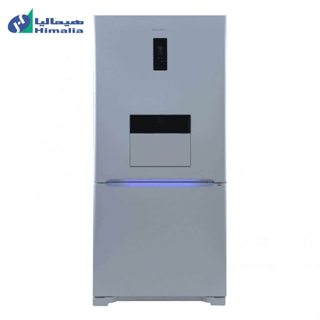 یخچال فریزر امگا پلاس هیمالیا HRFN605hb هوم بار سیلور
