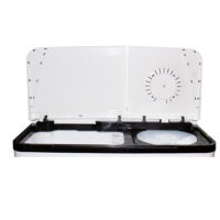 ماشین لباسشویی دوقلو پاکشوما PWF-1565AJ سفید 15.5 کیلویی - Image 6
