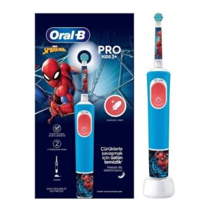 مسواک برقی اورال بی کودک مرد عنکبوتی