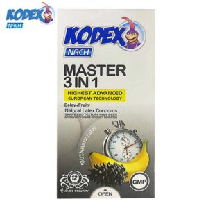 کاندوم تاخیری کدکس مستر 3 در 1 Master