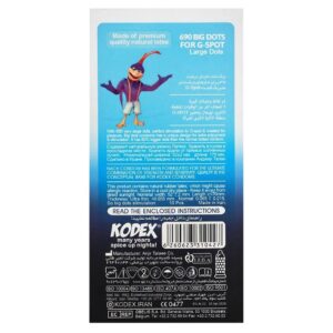 کاندوم کدکس مدل 690 بیگ داتس