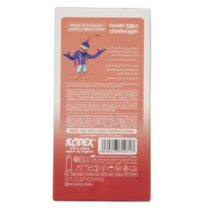 کاندوم گرم کننده کدکس مدل Warm challenger