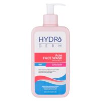 ژل شست‌وشوی صورت هیدرودرم مدل Acne مناسب پوست‌های چرب حجم 350 میلی‌لیتر