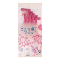 خود تراش ژیلت مدل SIMPLY Venus basic بسته 5 عددی