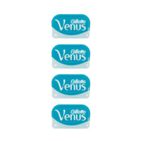 یدک اصلاح ژیلت مدل venus smooth بسته 4 عددی