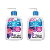ژل شستشو صورت کامان مدل dry skin حجم 500 میلی لیتر مجموعه 2 عددی