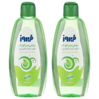 روغن بچه فیروز مدل عصاره آلوئه‌ورا حجم 200 میلی لیتر بسته 2 عددی