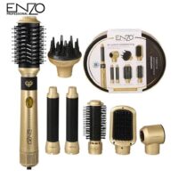 سشوار برس دار حالت دهنده انزو EN-4133 PRO طلایی