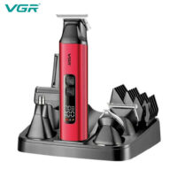 ماشین اصلاح وی جی آر مدل VGR V-117 قرمز ضد آب